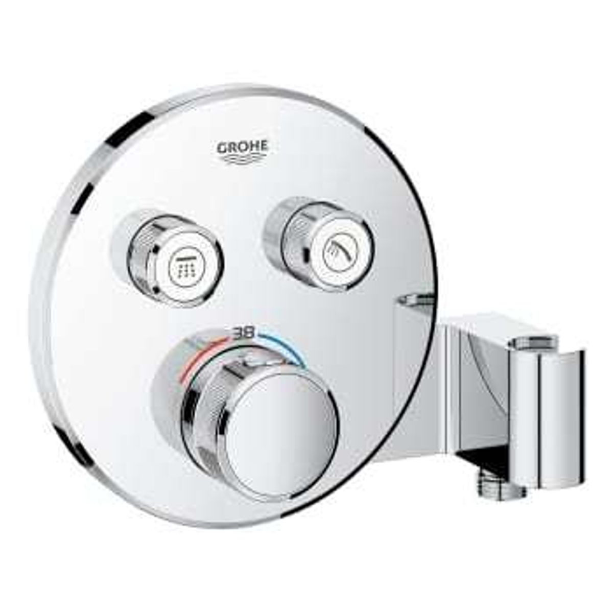 Grohe Grohtherm SmartControl Termostat med indbygget installation