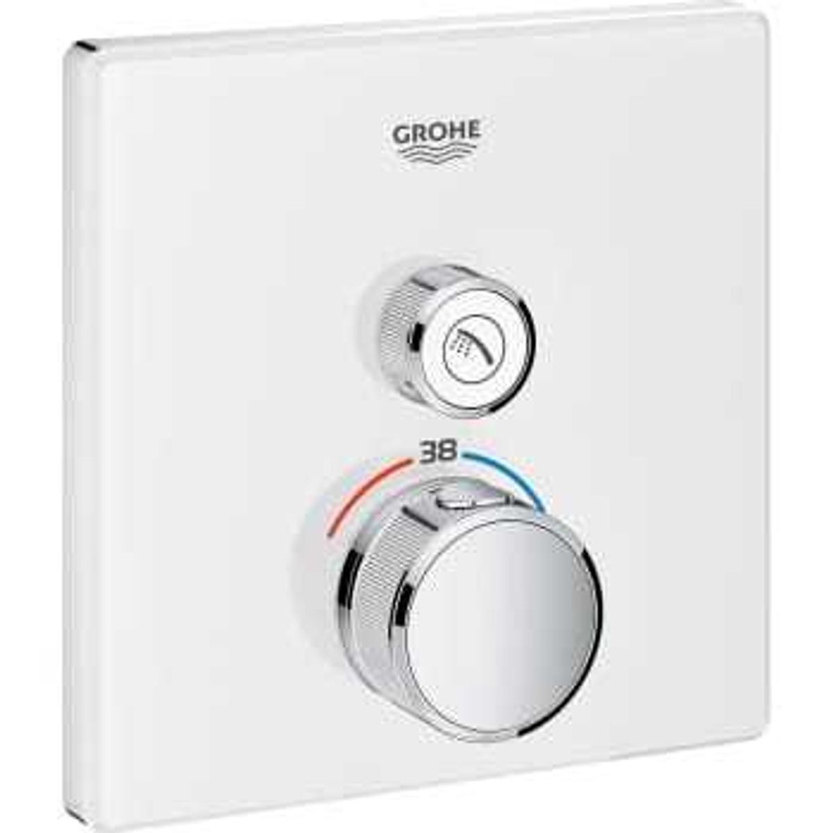 Grohe Grohtherm SmartControlTermostat til indbygning med en ventil