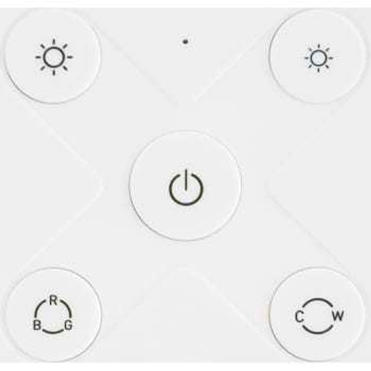 Wireless Switch Zigbee RGB + CCT + DIM fjernbetjening