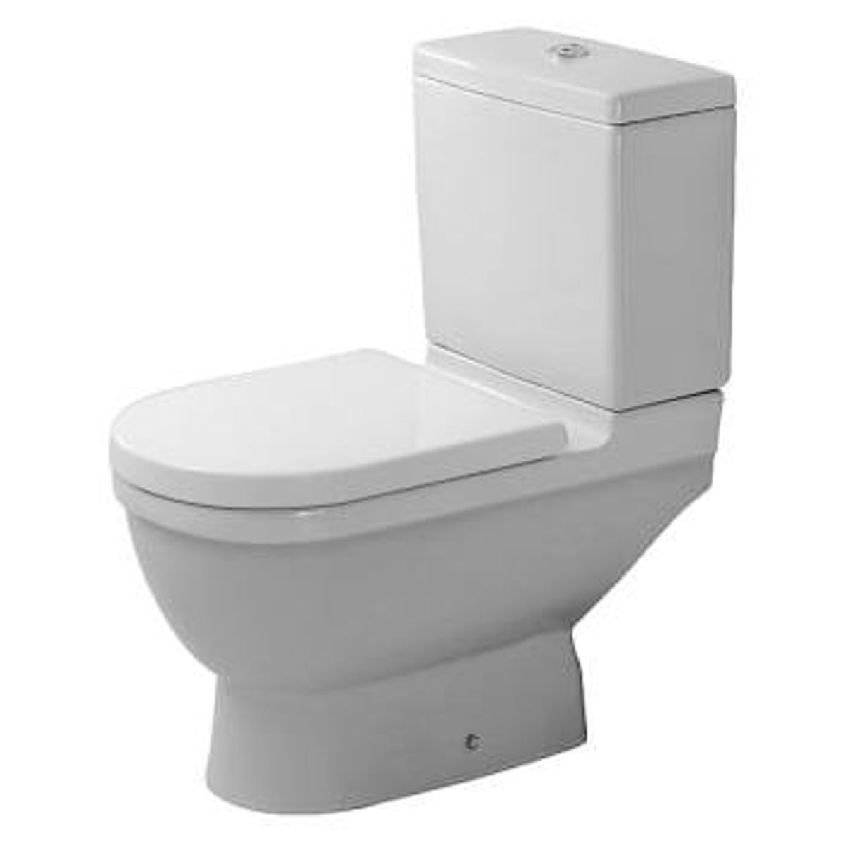 Duravit Starck 3 toilet med s-lås, wondergliss