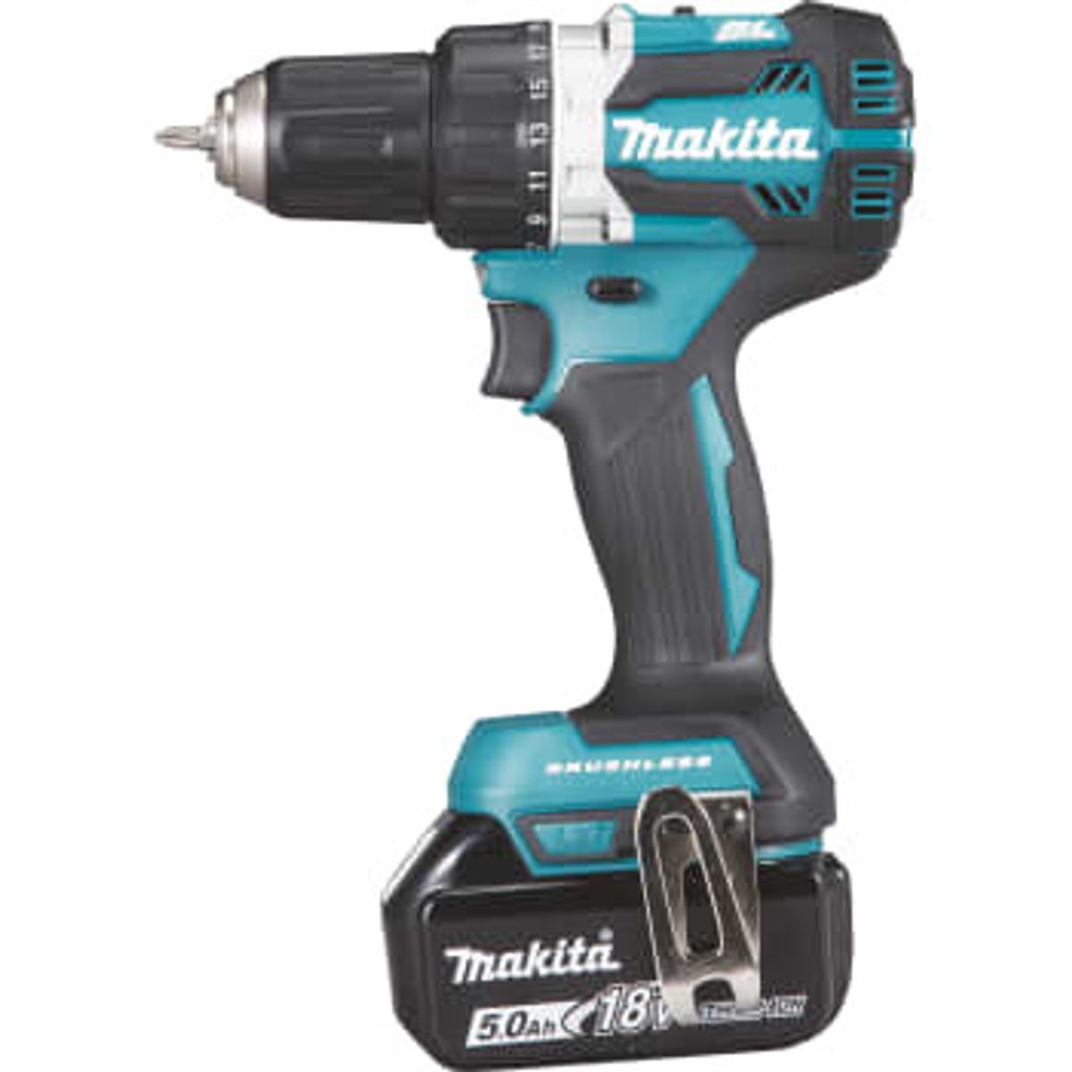 Makita bore-/skruemaskine DDF484RT3J, kulfri, 3 x 18 V/5,0 Ah