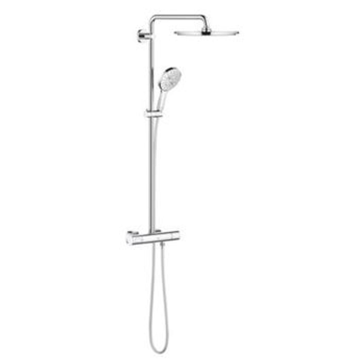 Grohe - EDI Rainshower SmartActive 310, Brusesystem med termostat