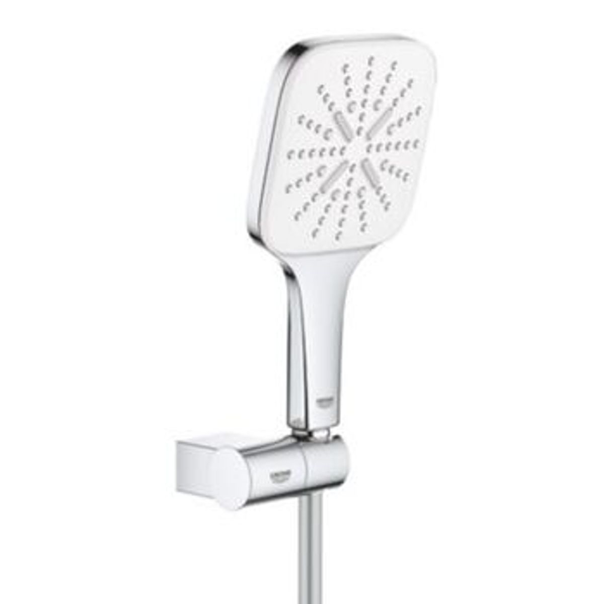 Grohe - EDI Rainshower SmartActive 130 Cube, Vægholdersæt 3 sprays