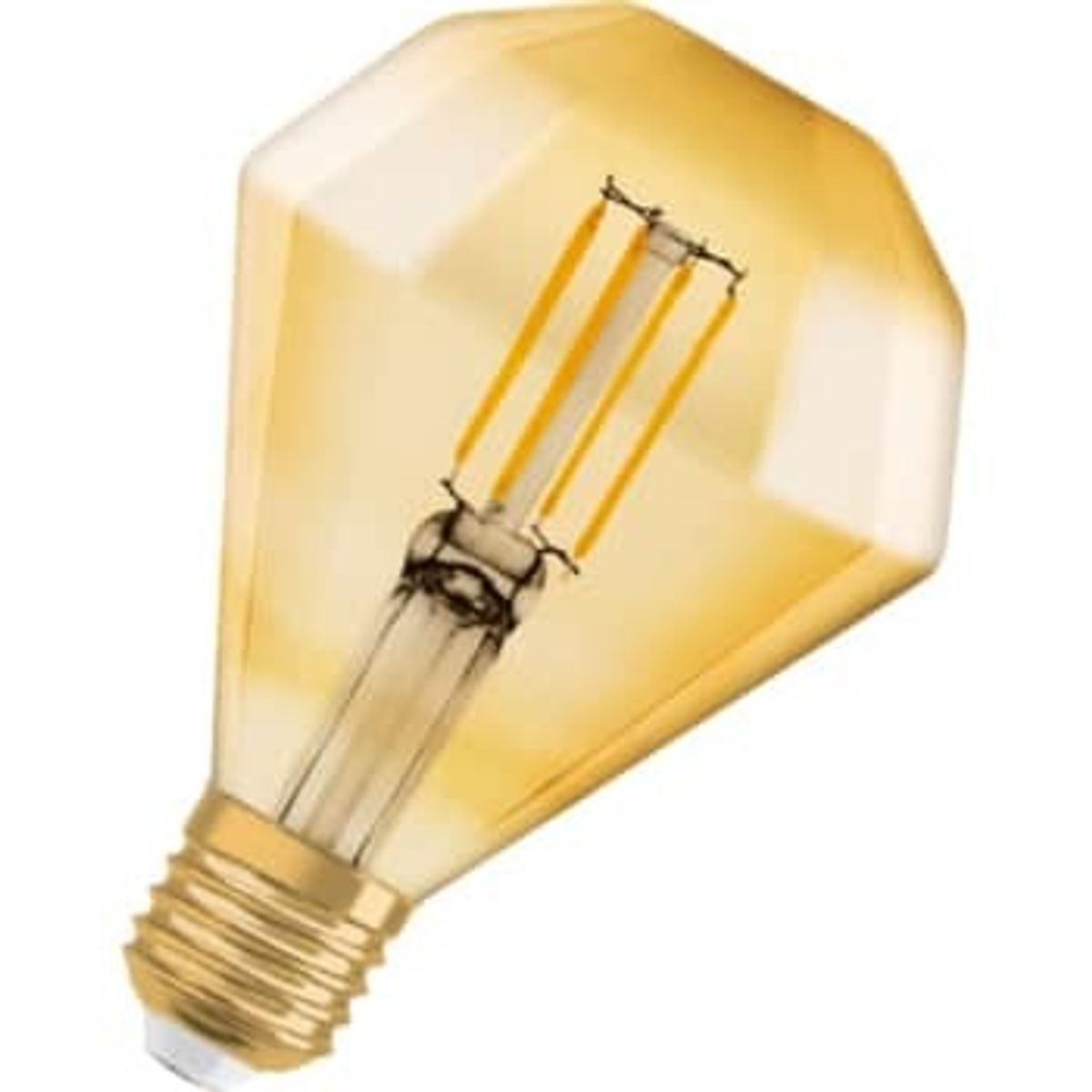 Ledvance Vintage 1906 LED Diamond 4,5W 825, 470 lumen, E27, guld