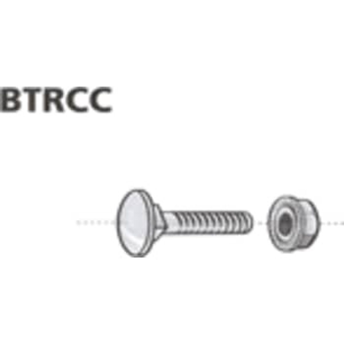 Legrand Br&aelig;ddebolt trcc 6x20-e m/m&oslash;tr (100 stk)