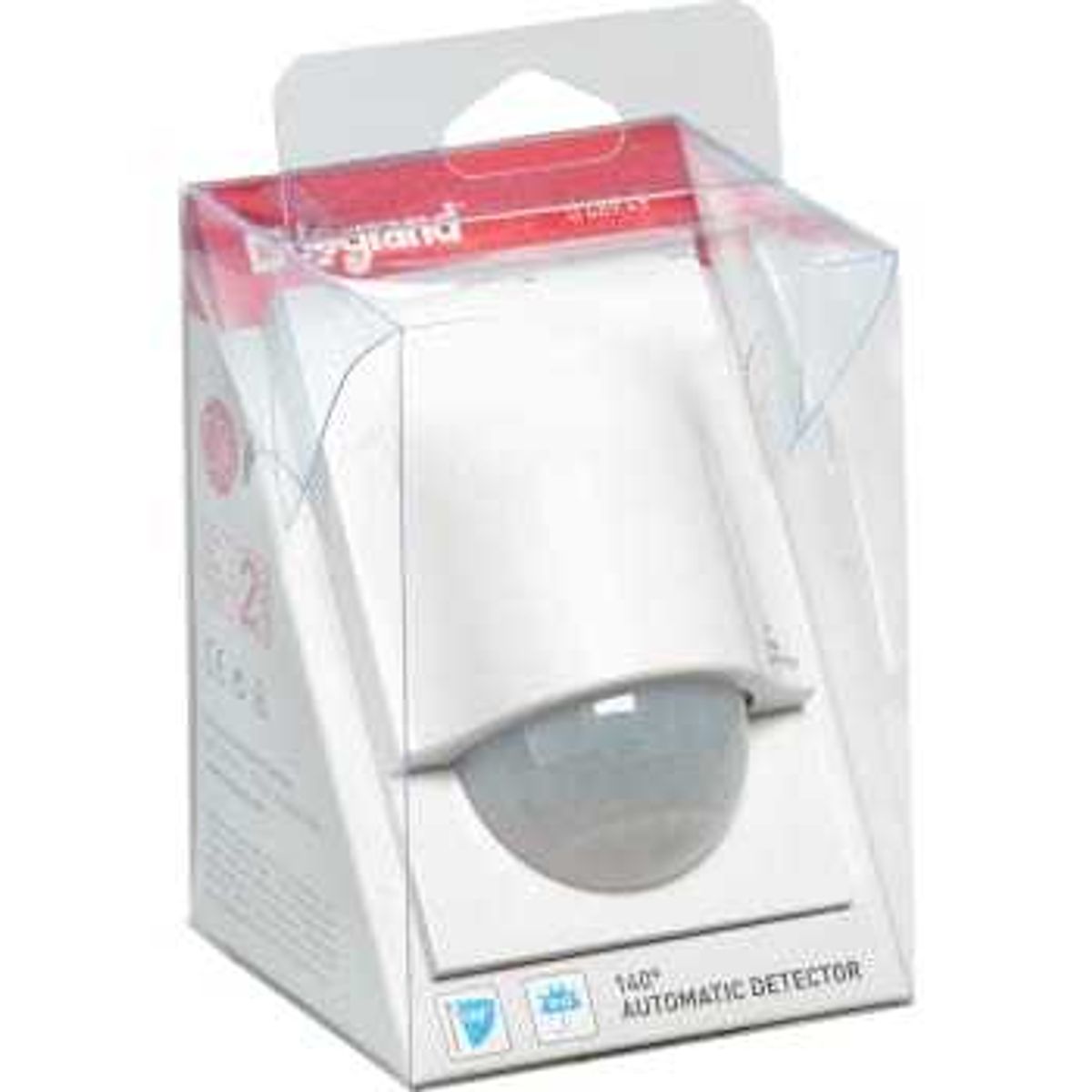 Legrand Pir-Sensor rækkevidde 8M, 140°, 230V, 77x48x114mm, blister, IP41