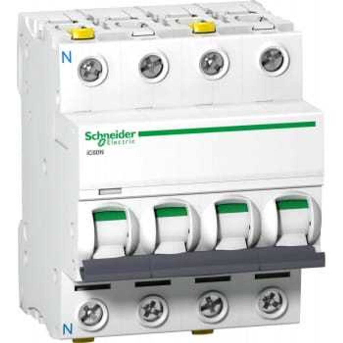 Schneider Electric Automatsikring c 3p+n 2a 6ka