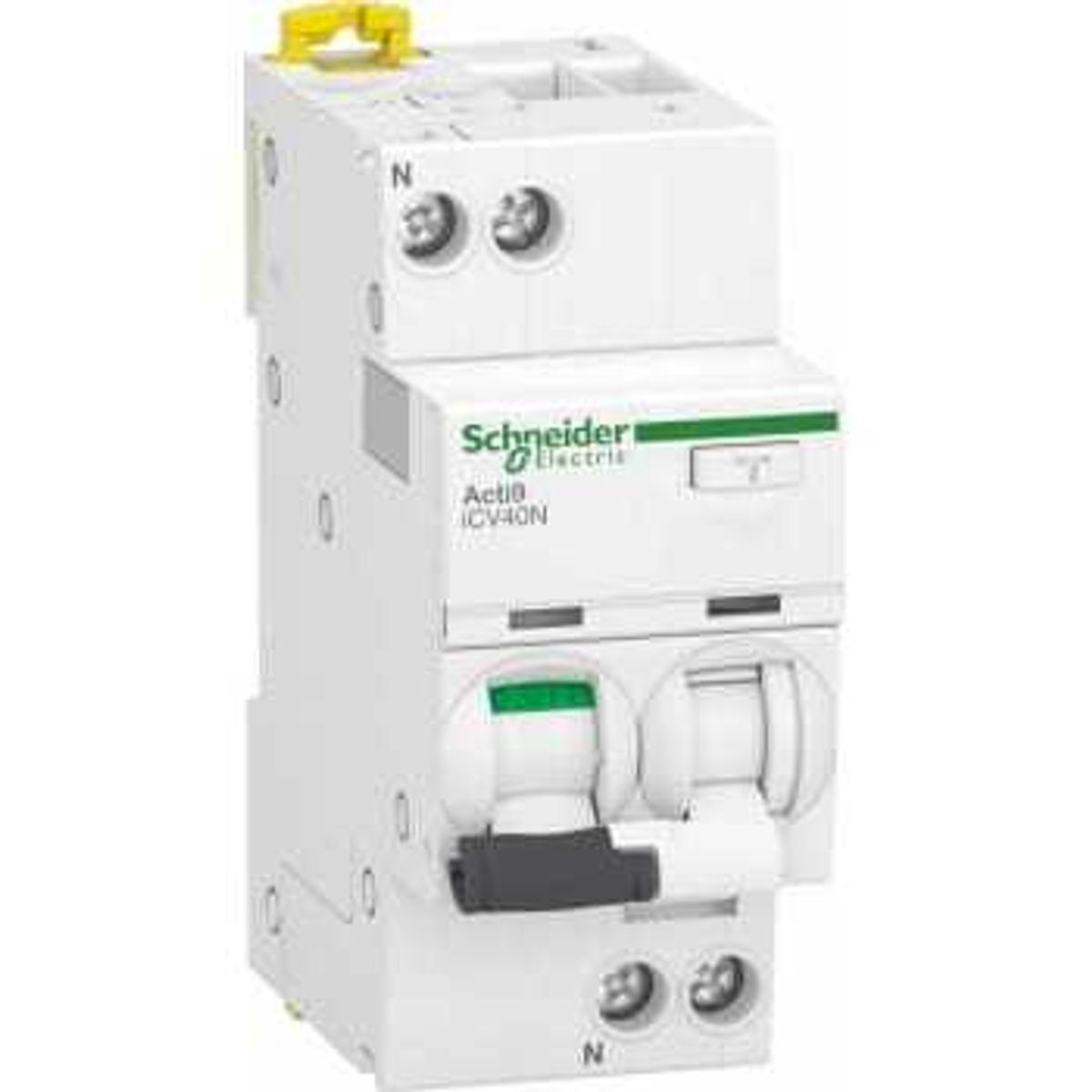 Schneider Electric Kombiafbryder RCBo, HPFI, iCV40N, 1P+N C 10A, 30mA, Asi