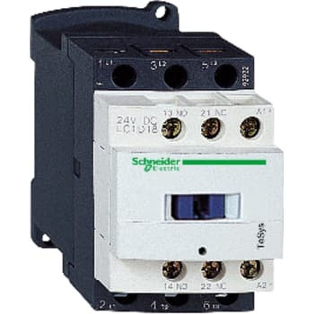 Schneider Electric Kontaktor LC1D18B7 18A 3-polet + 1 slutte + 1 bryde 24V AC