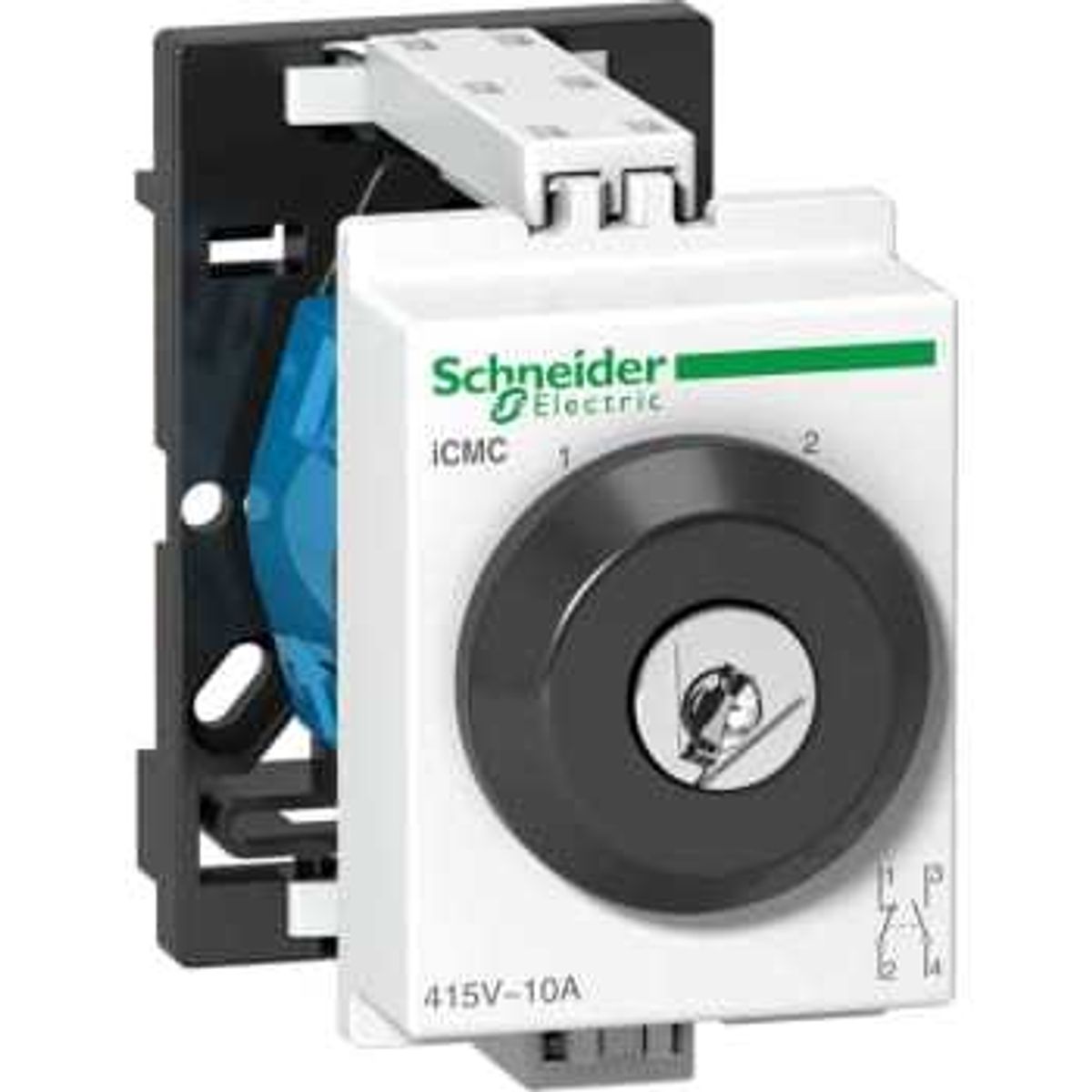 Schneider Electric N&oslash;gleomskift. icmc 10a s+b 1-2