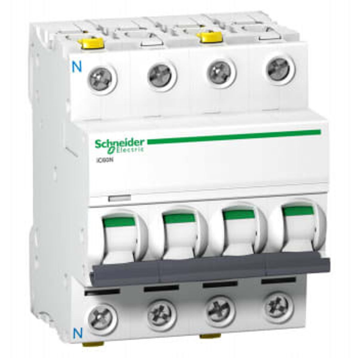 Schneider Electric automatsikring c 3p+n 16a 6ka