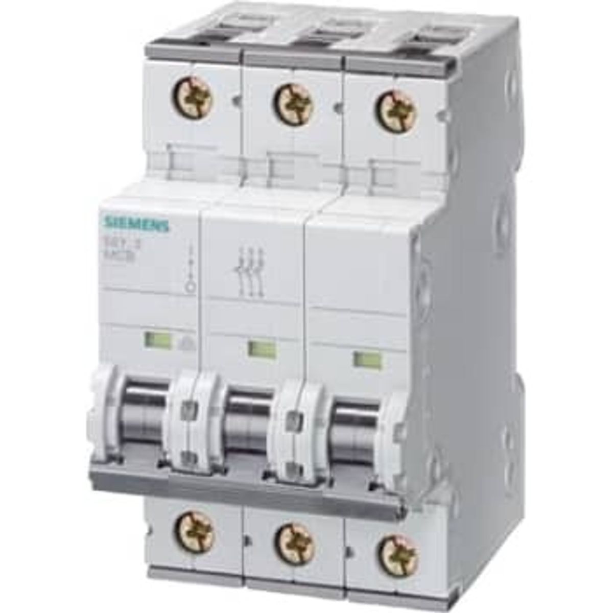 Siemens Automatsikring C 6A, 3P, 6kA, 5SY6306-7