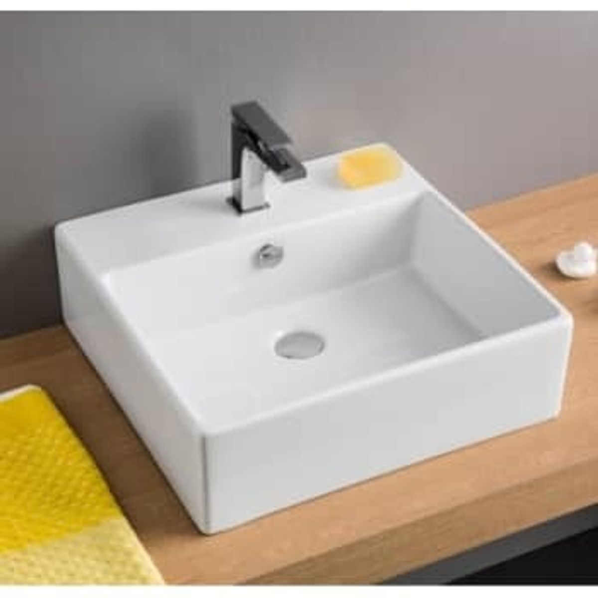 Lavabo Boxo 1010 slim porcel&aelig;nsvask