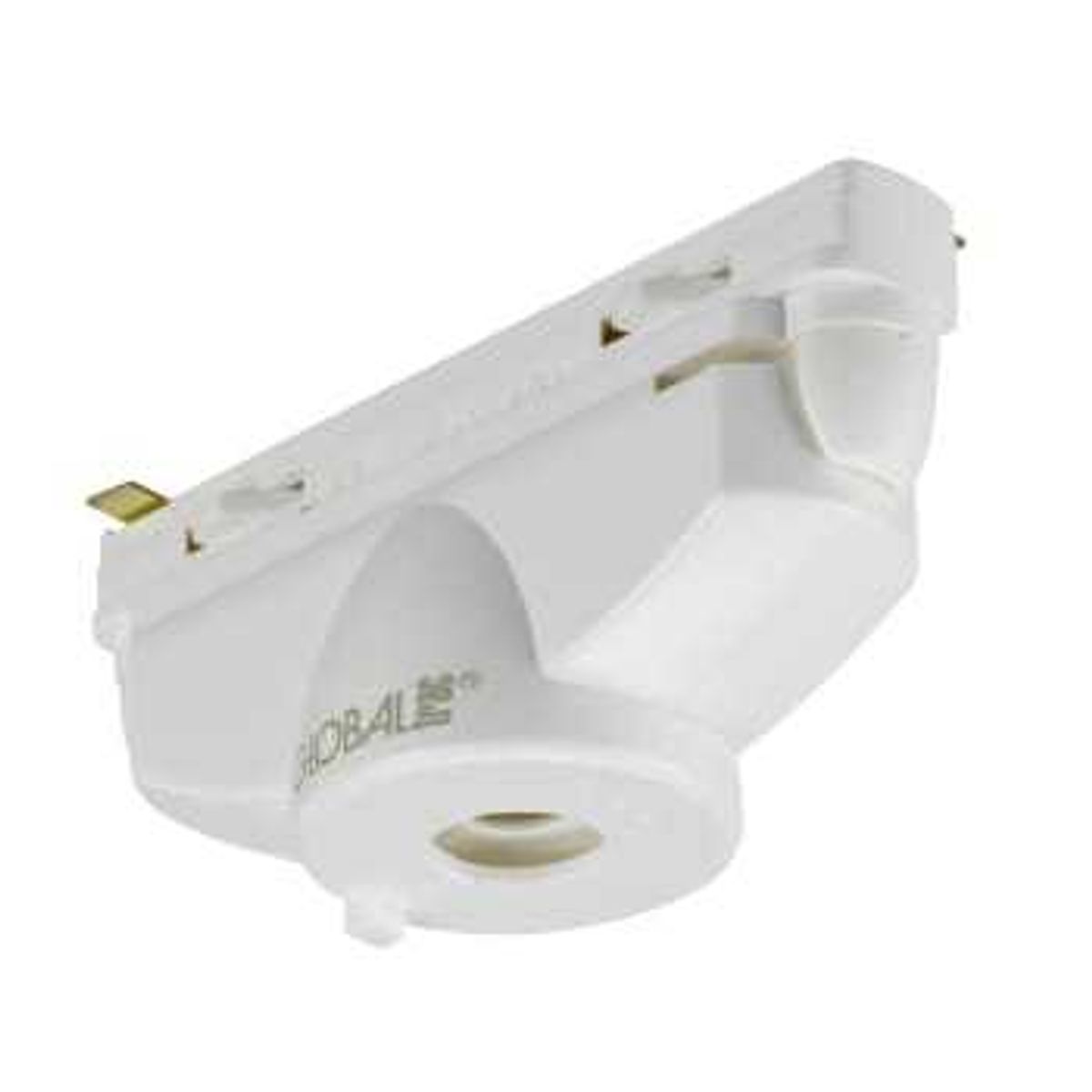 Global 1F Pendeladapter GB67-3 hvid