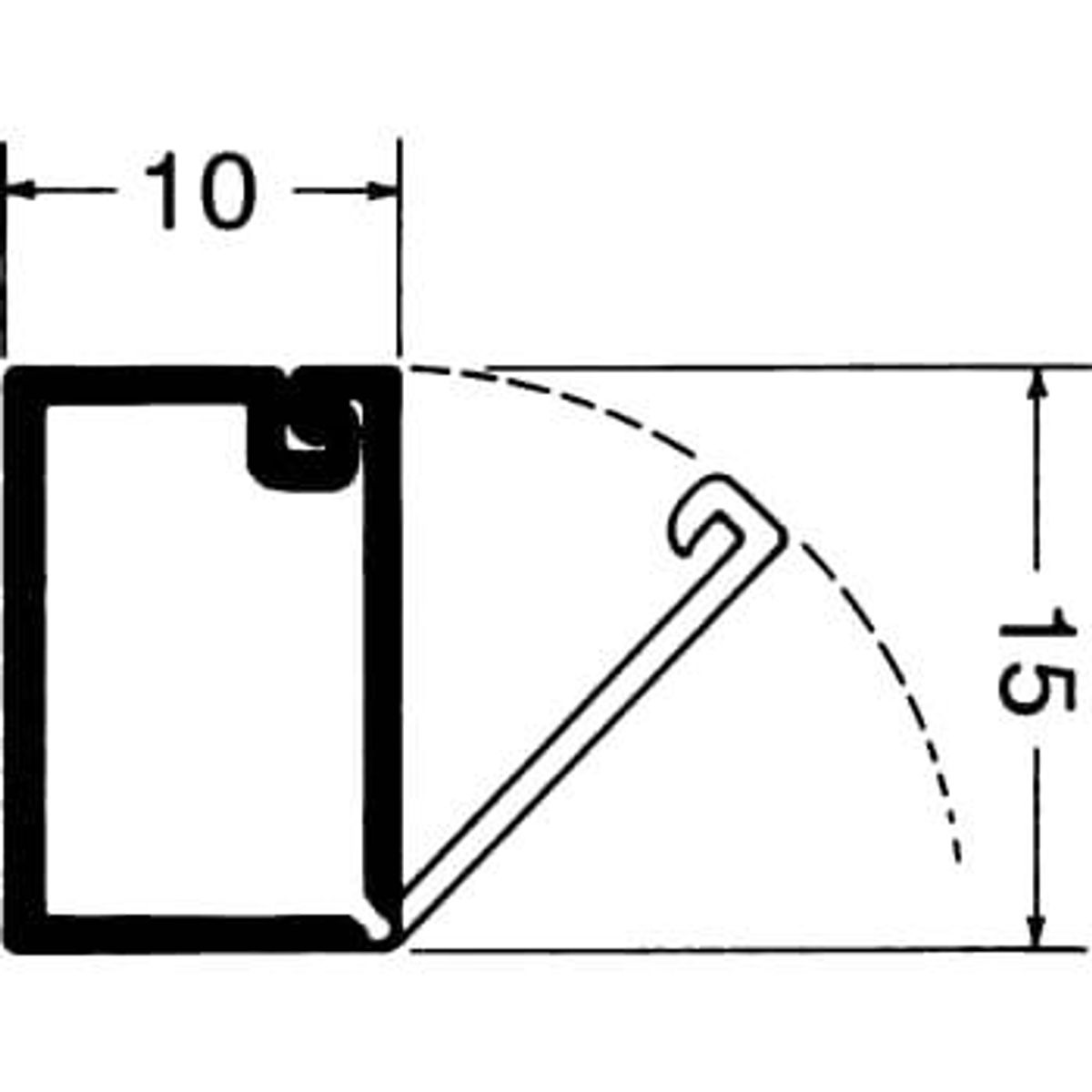 Tehalit Kabelkanal komp lfc 10015 ph (2 mtr)