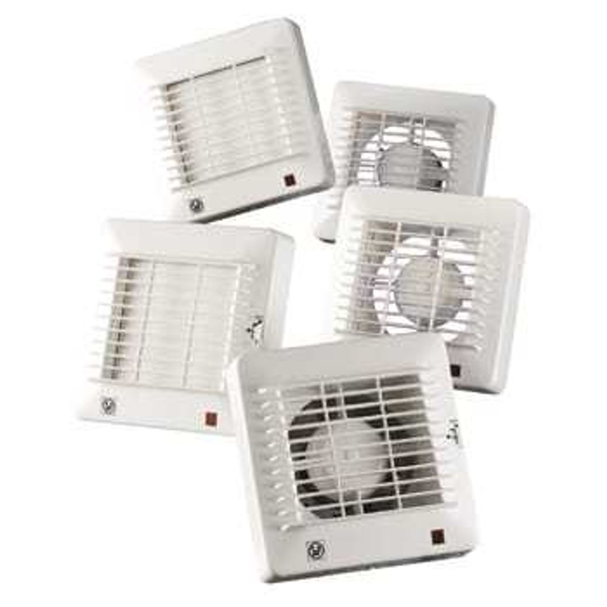 Thermex Ventilator EDM 100 TZ med timer og kuglelejer