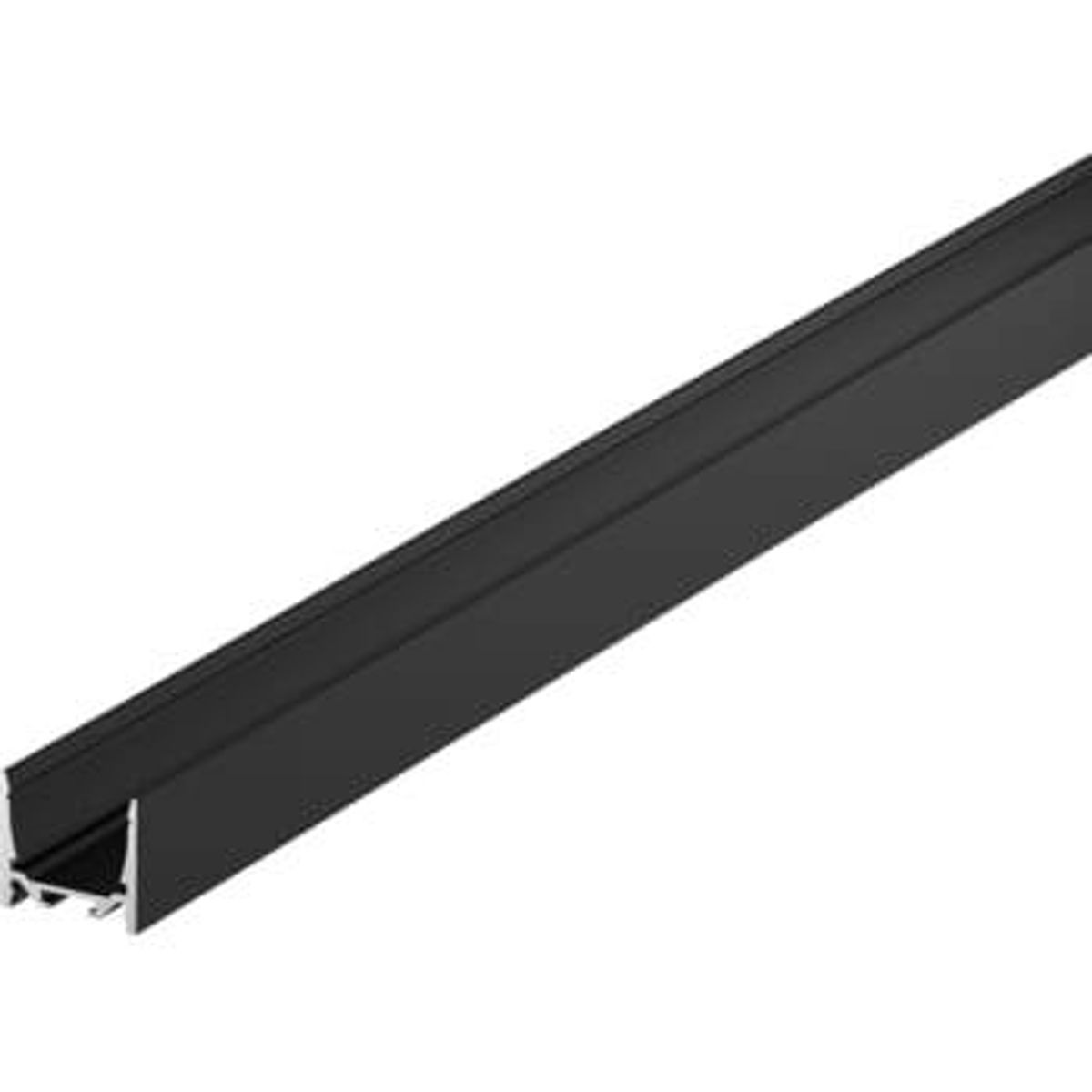 SLV GRAZIA 20 LED påbygningsprofil, standard, glat, 3m, sort