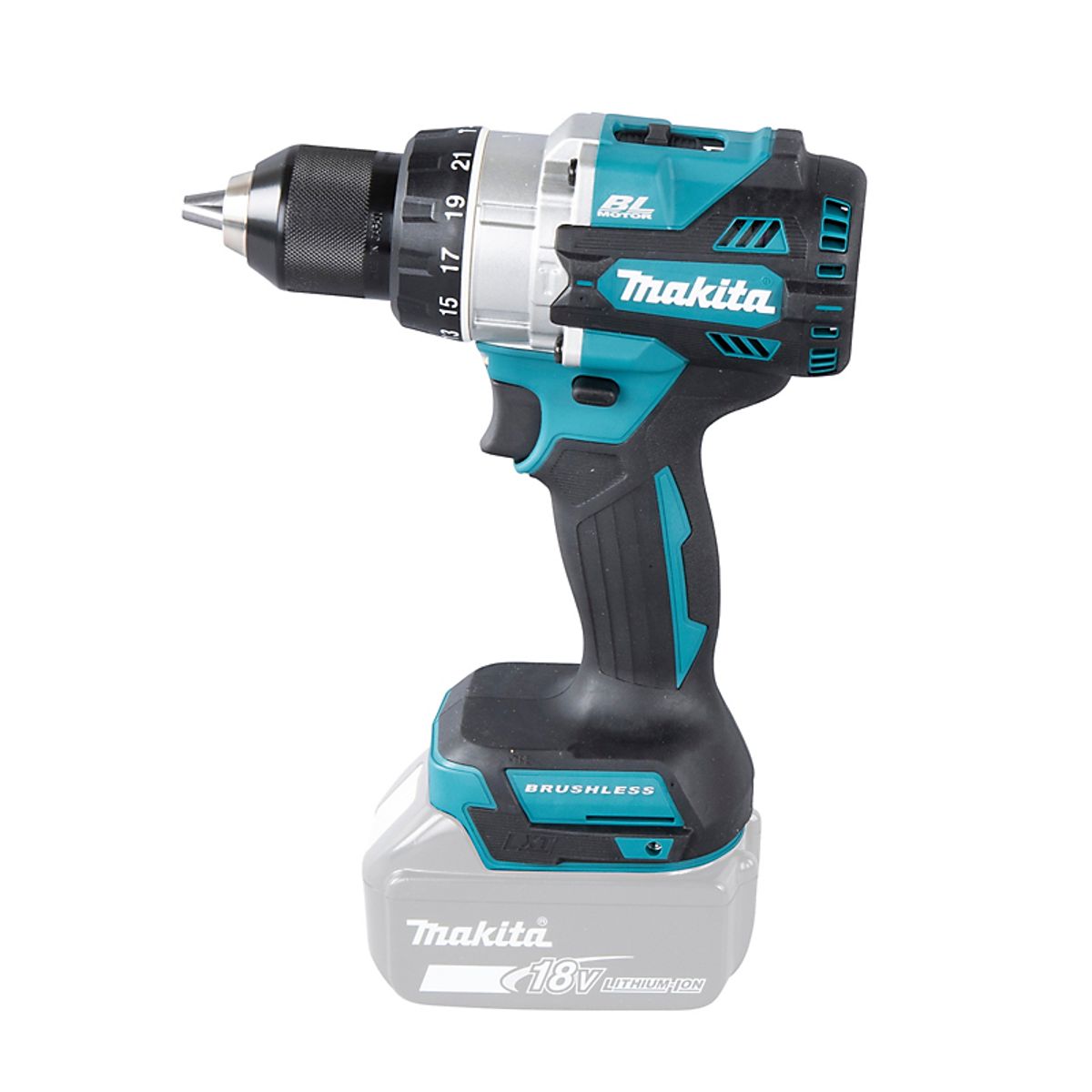 Makita slagboremaskine 18V DHP486Z, kulfri 2 gear, moment 130/65Nm uden batteri & lader