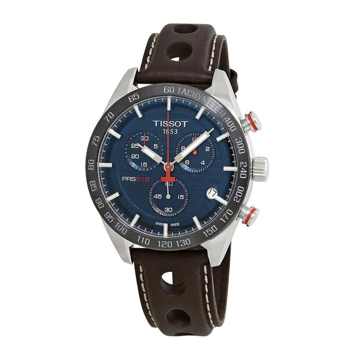 TISSOT Chronograph Brown Herreur PRS 516