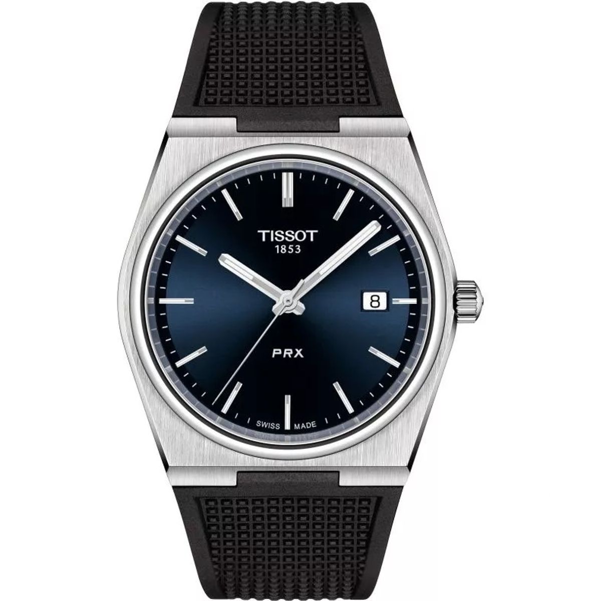 TISSOT PRX Rubber Blue Herreur