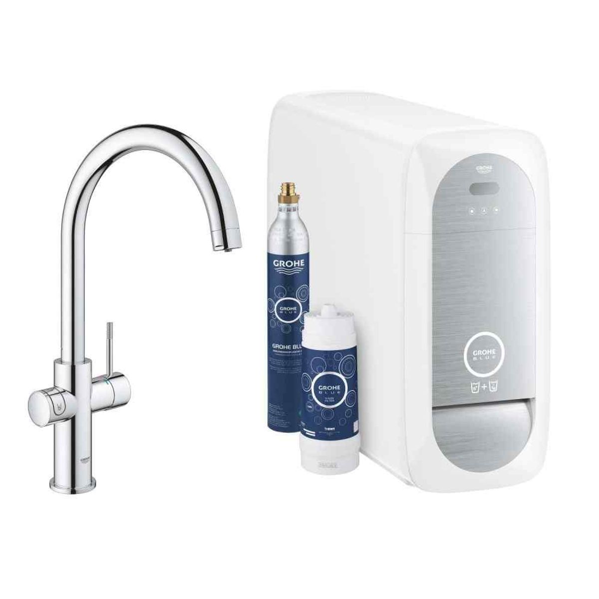 GROHE Blue Home - C-tud - Krom