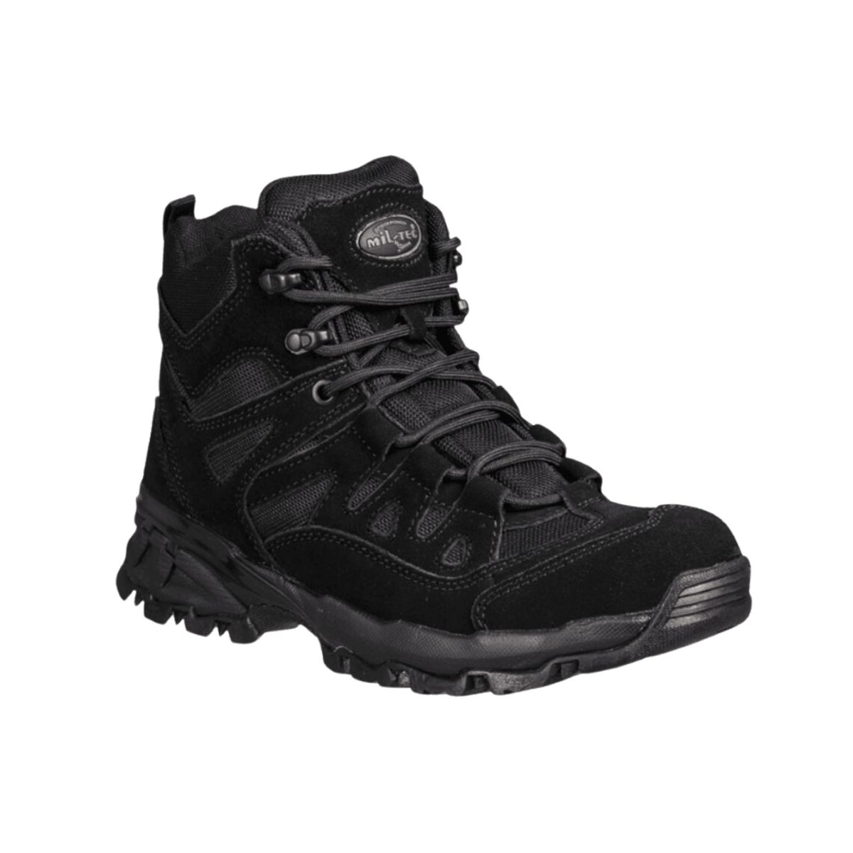 Vandrestøvler | Sort Squad Boots 5 Inch - Mil-Tec - 12