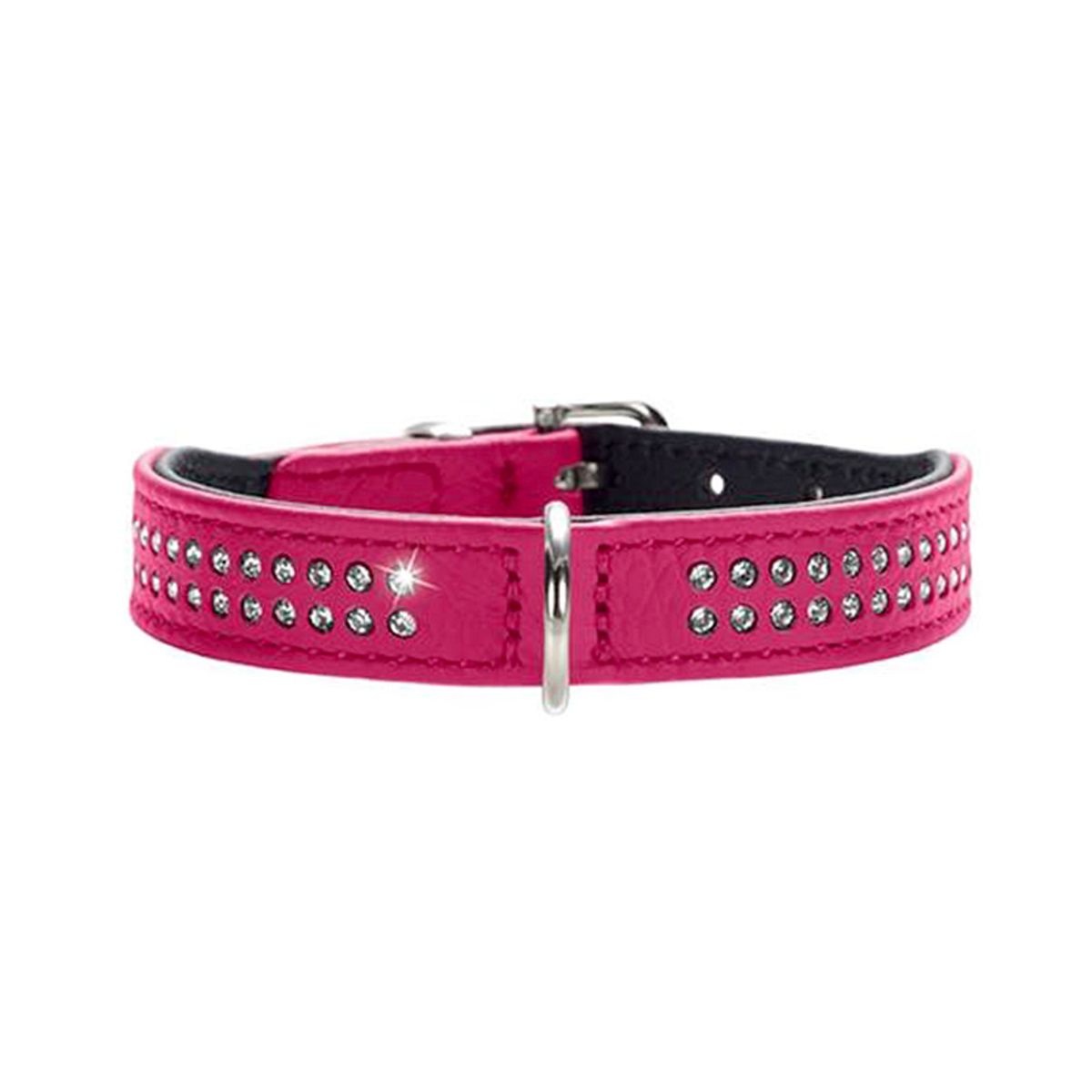 Hunter Diamond Petit Halsbånd - Pink -23-27 cm