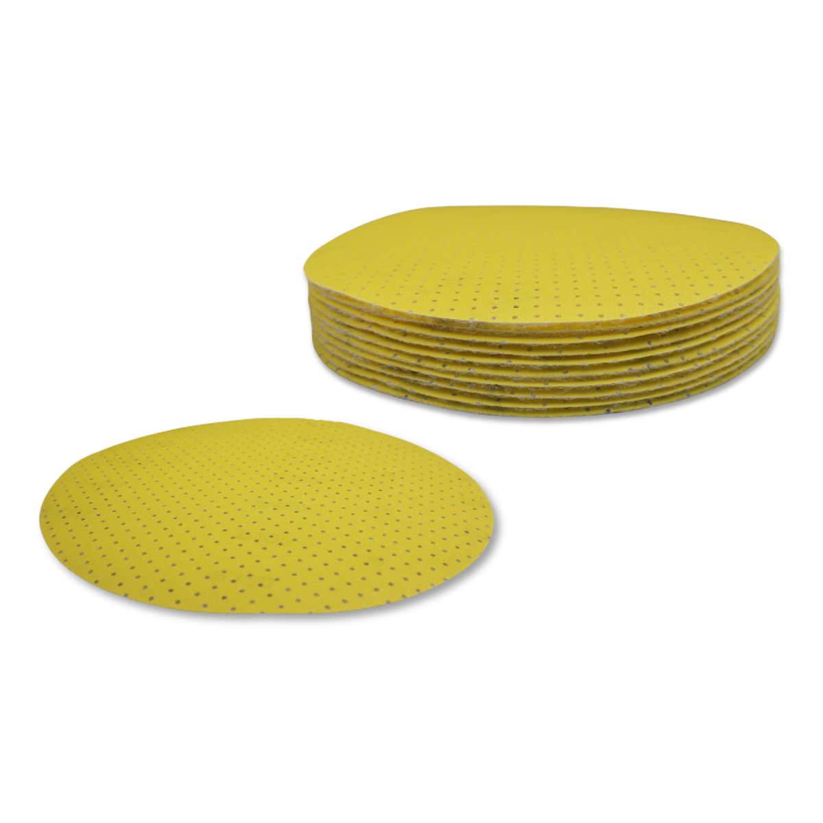 ø225mm sliberondeller til girafsliber 10 stk. - Cool Abrasives Korn P80