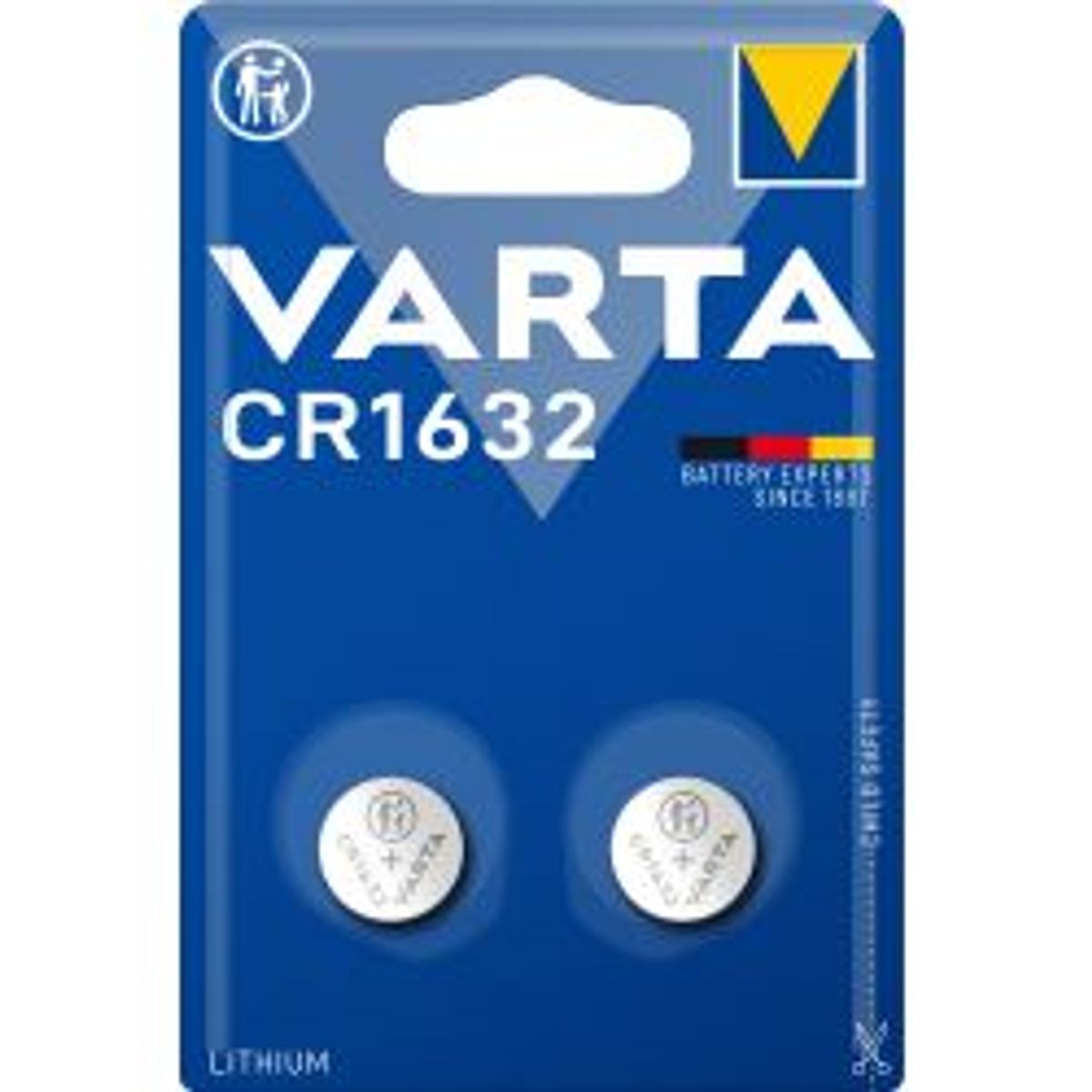 Varta Cr1632 Lithium Coin 2 Pack (b) - Batteri