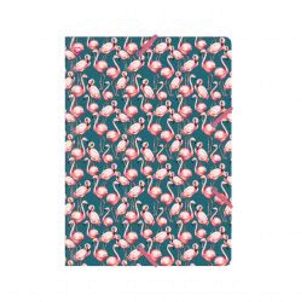 Cedon D Luxe Folder Pink Flamingo - Elastikmappe