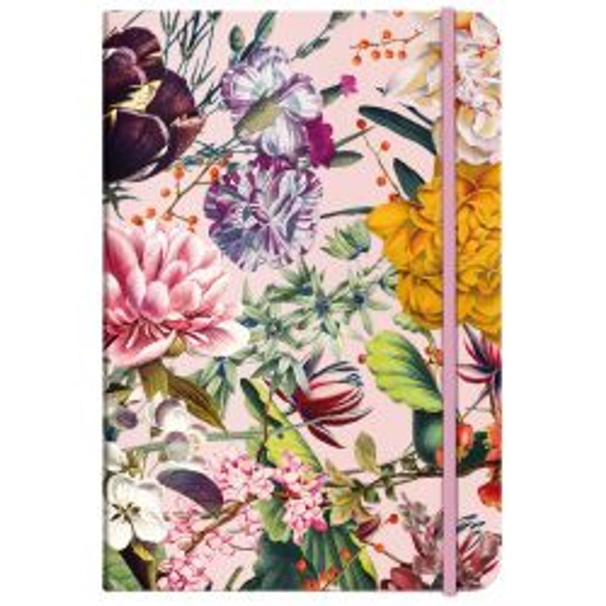 Cedon Notebook A5 Large Flowers - Notesbog