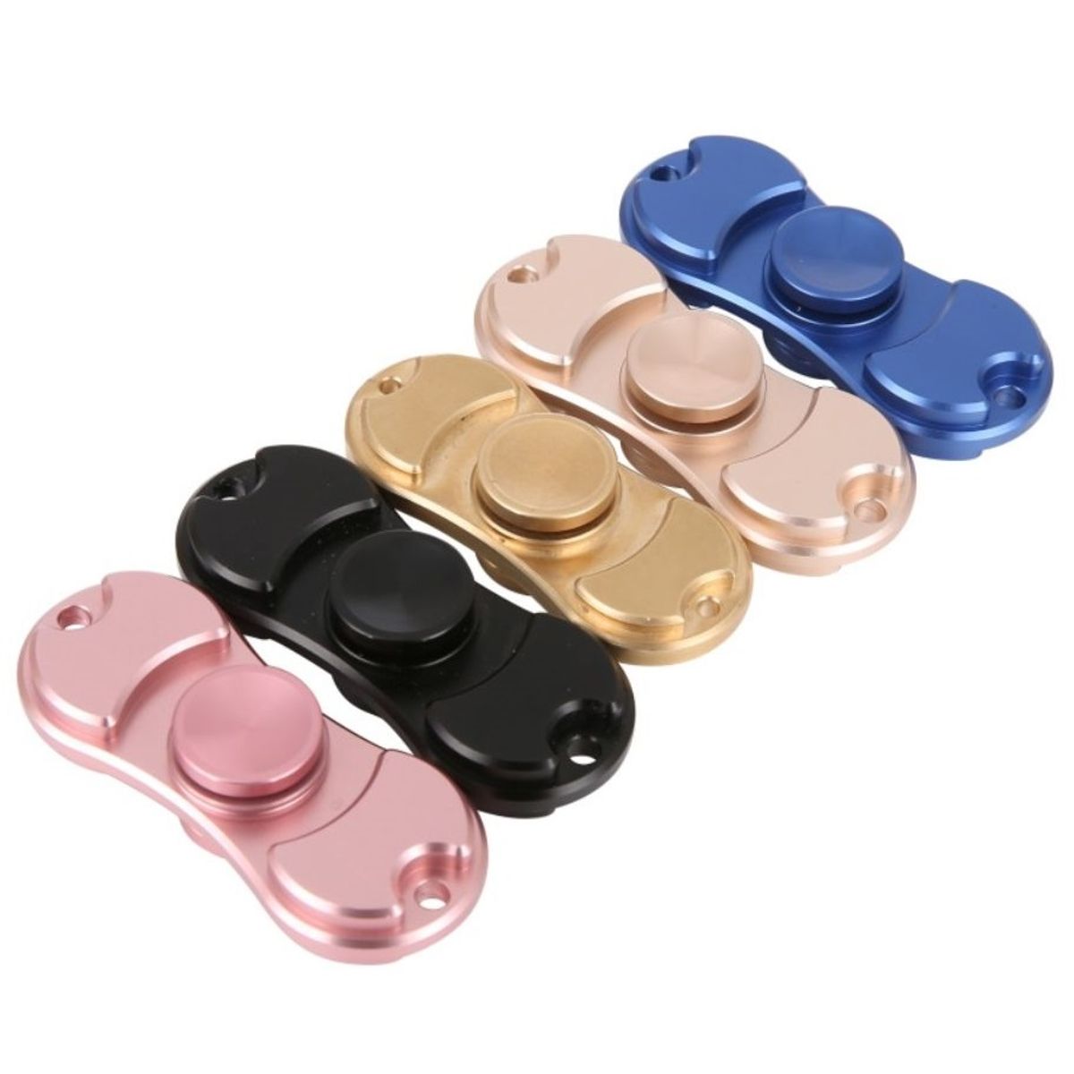 Fidget spinner "Action metallic". Ass. farve.