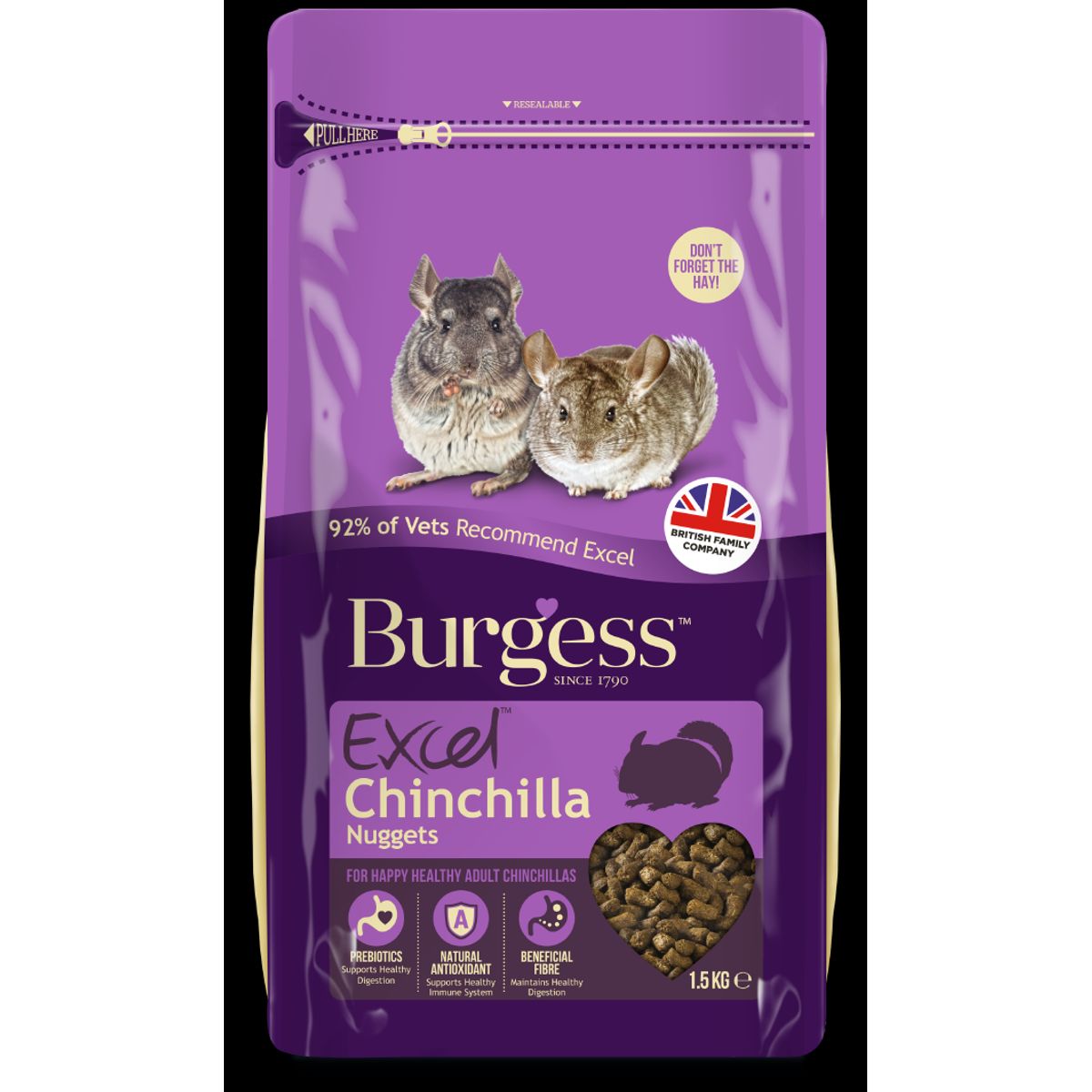 Burgess Excel Chinchilla 1,5kg