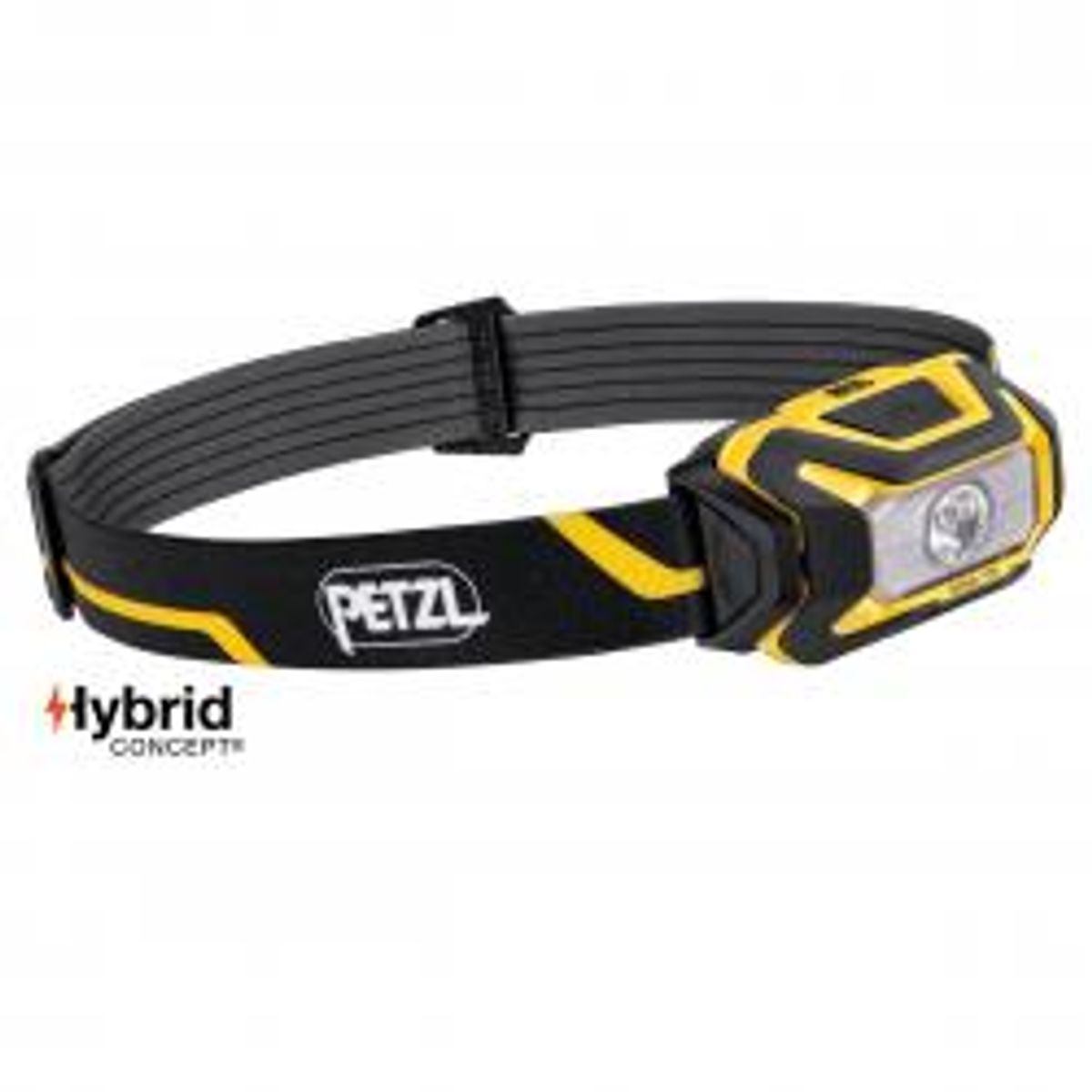 PETZL ARIA 1R - Black / Yellow - Pandelampe