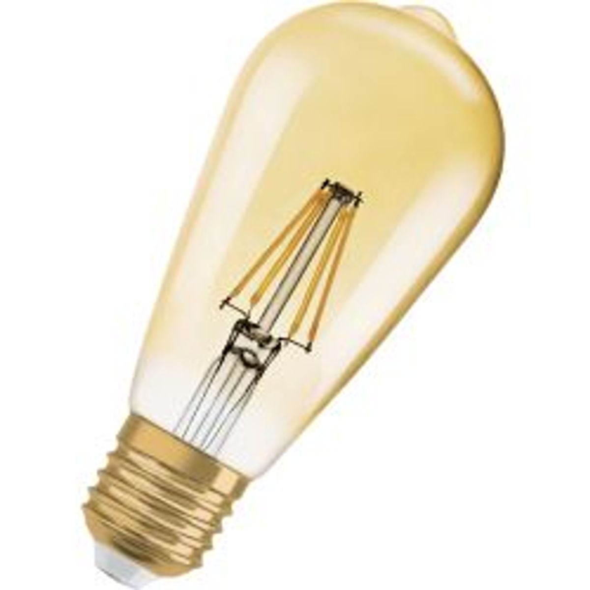 Osram 1906 Led Edison Fil Gold 6,5w/824 (55w) E27 Dim 2-pack - Pære