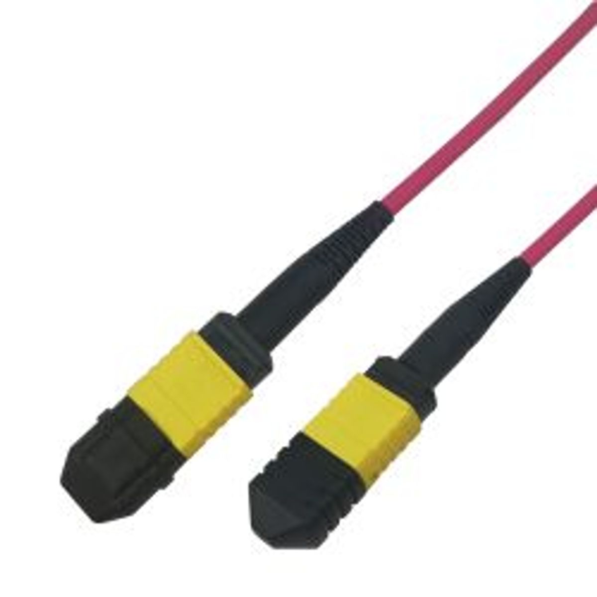 Deltaco Mpo12-mpo12 Fiber Cable, Type B, Upc, Om4, 1m - Ledning