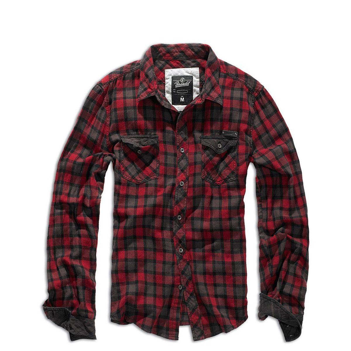 Brandit Check shirt Duncan Red/Brown