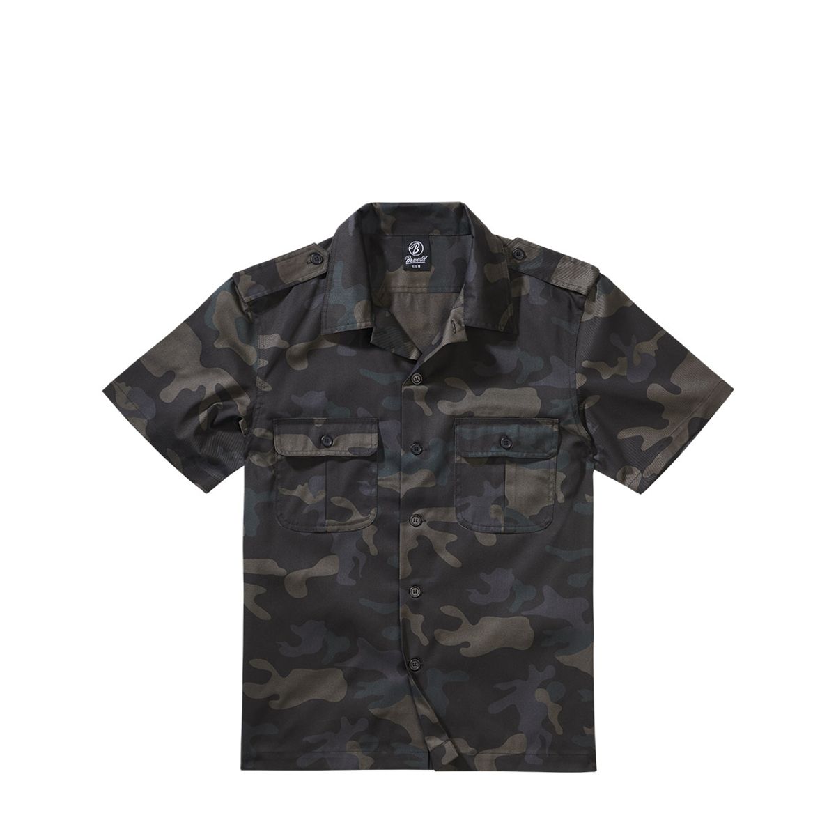 Brandit US Army Skjorte Kortærmet Dark Camo