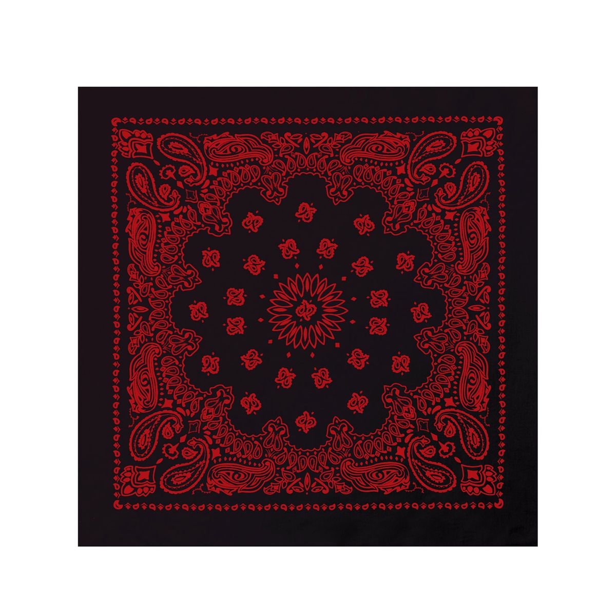 Rothco Trainmen Bandana No.7 - 68cm Sort / R d