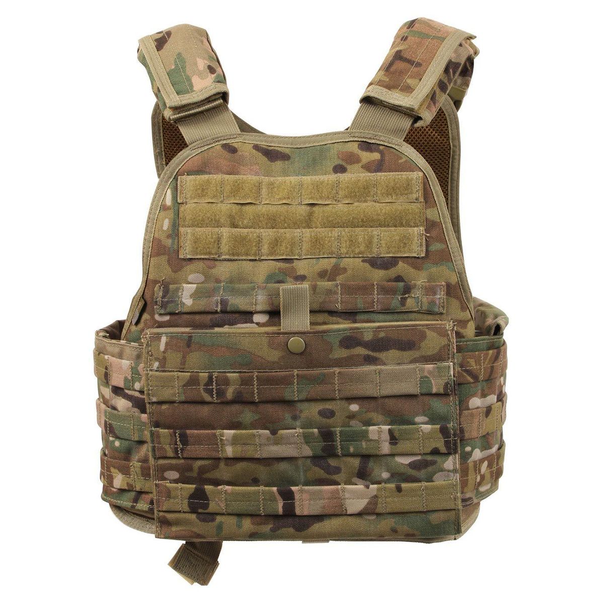 Rothco MOLLE Plate Carrier Vest MultiCam