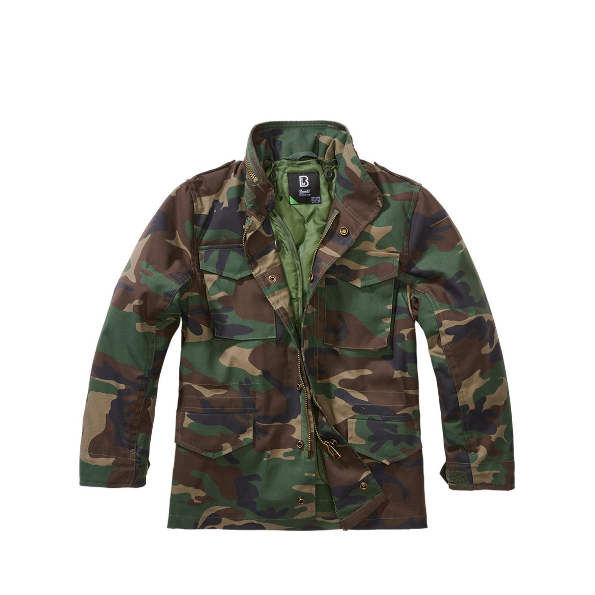 Brandit M65 Fieldjacket Børn Woodland