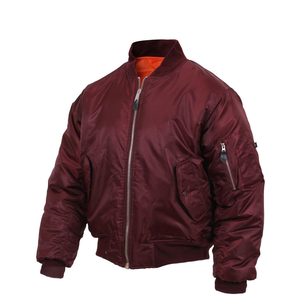 Rothco Klassisk MA-1 Bomberjakke Maroon