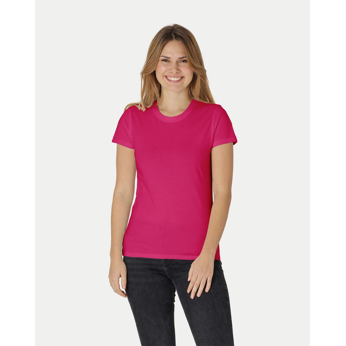 Neutral Dame Klassisk T-Shirt Pink