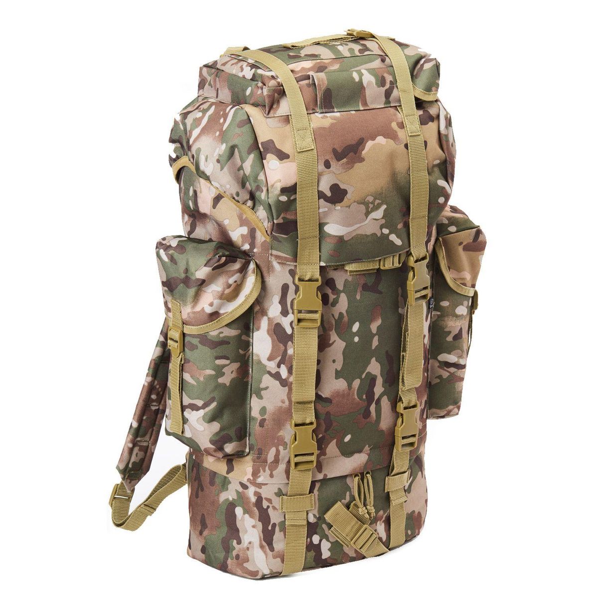 Brandit Kamprygsæk 65L Taktisk Camo