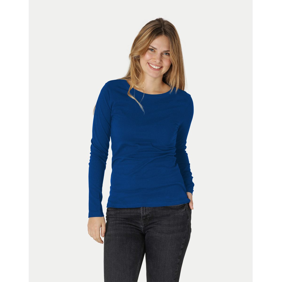 Neutral Organic - Ladies Long Sleeve T-shirt Royal Blue