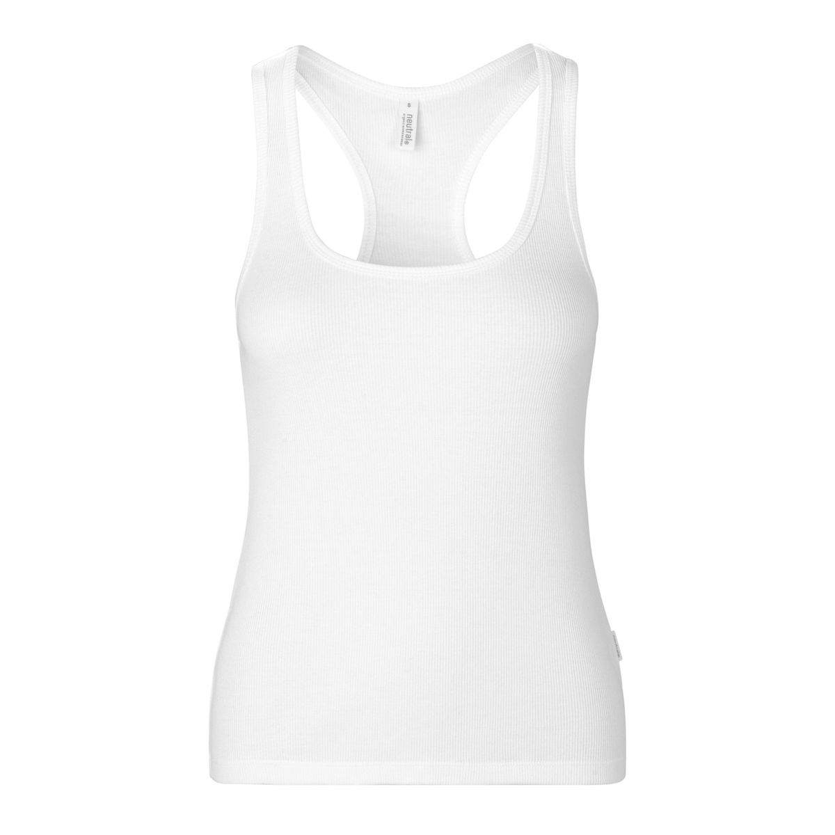 Neutral Dame Wrestler Top Hvid