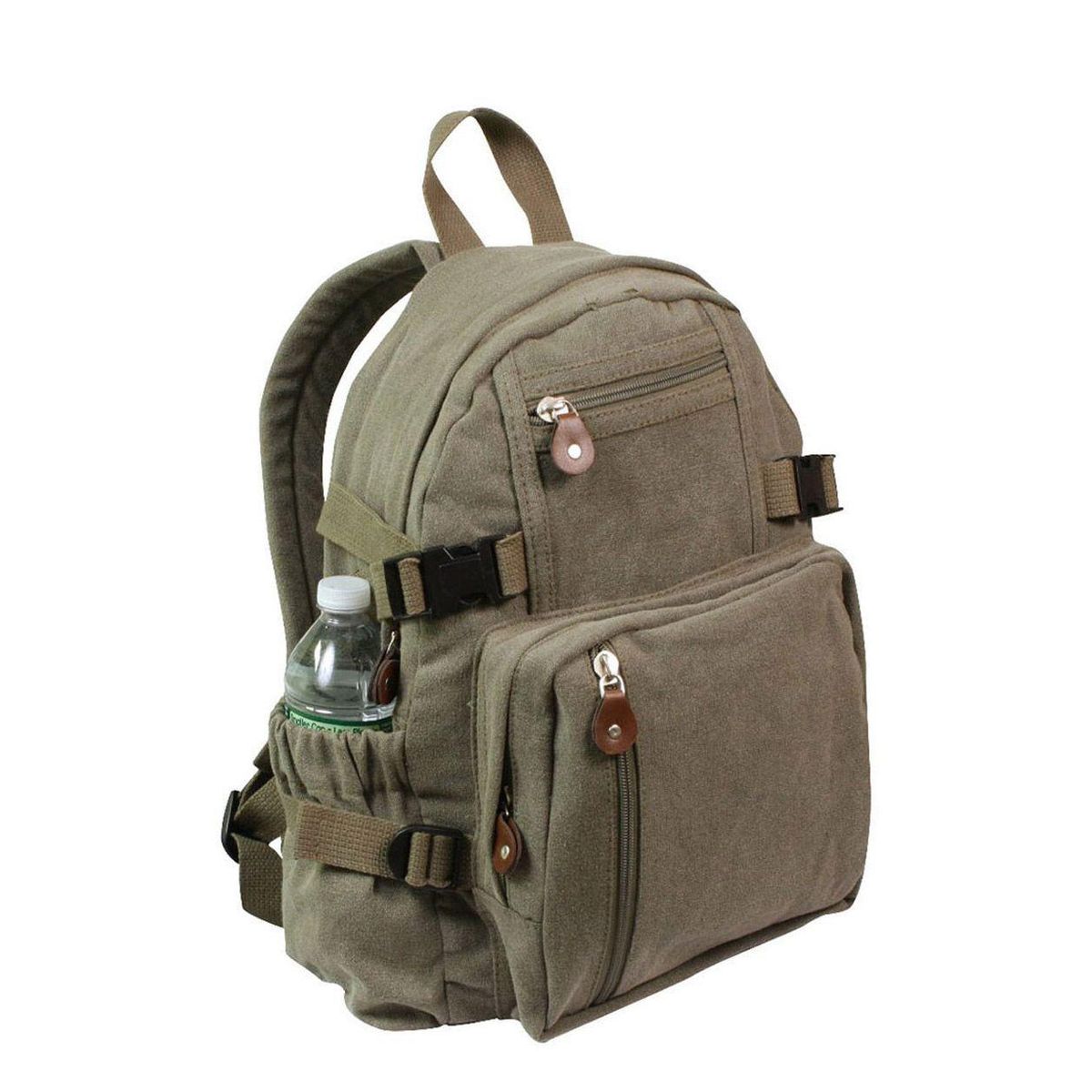 Rothco Vintage Canvas Mini Rygsæk 23L Oliven