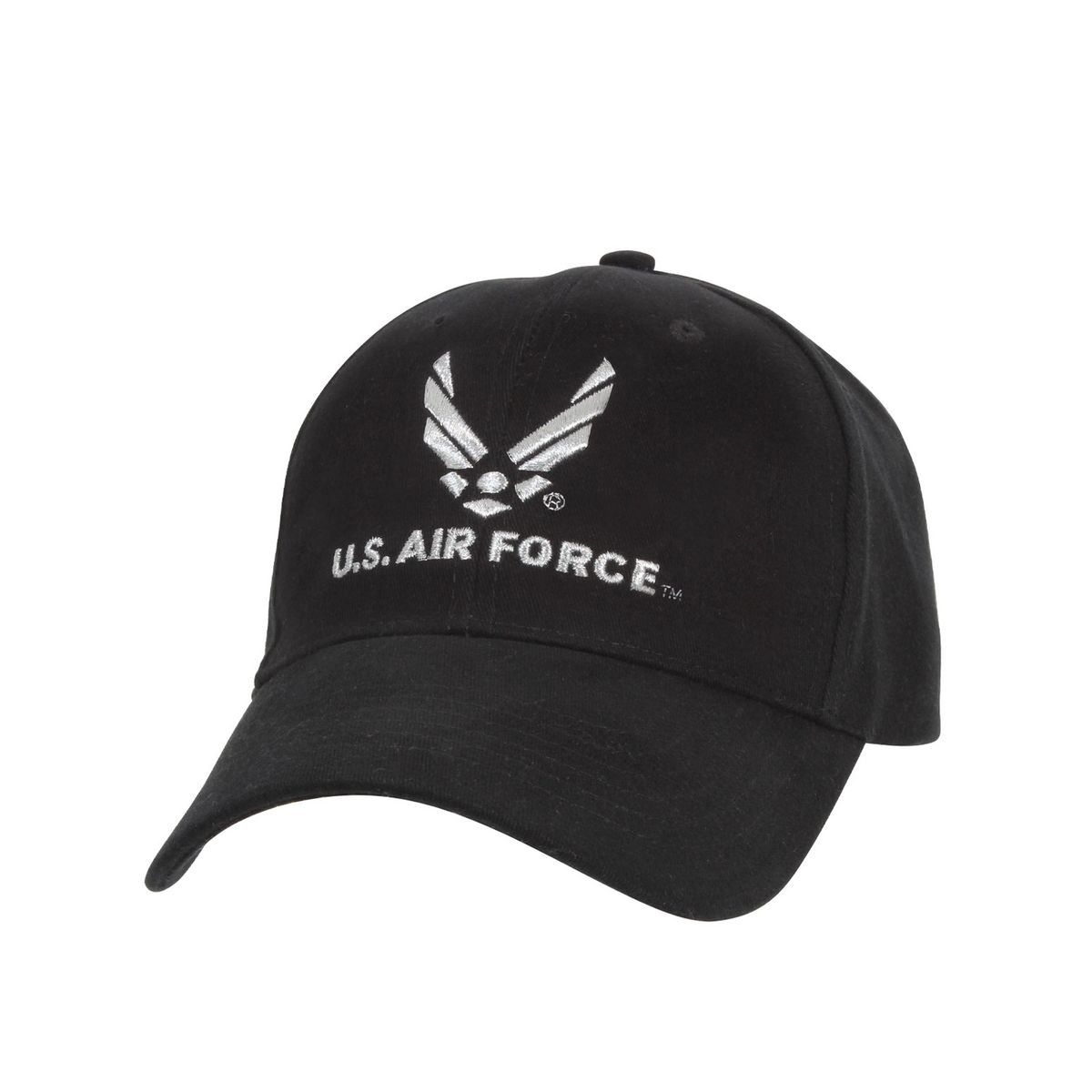 Rothco U.S. Air Force baseball cap Black / Winged Star logo + text