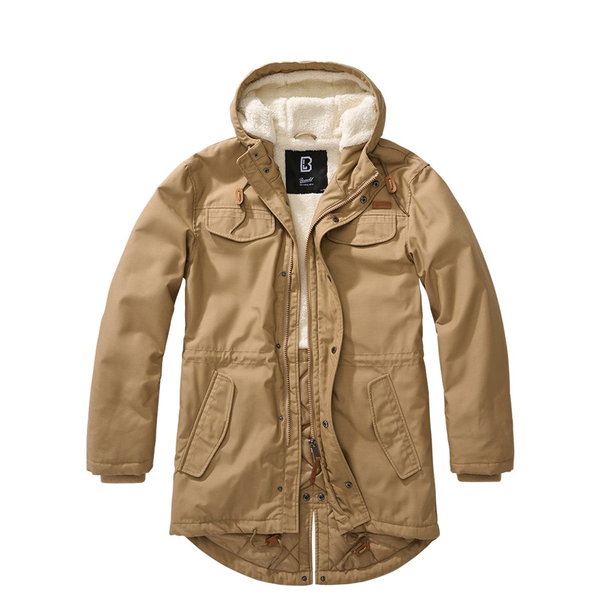 Brandit Marsh Lake Parka Jakke Camel