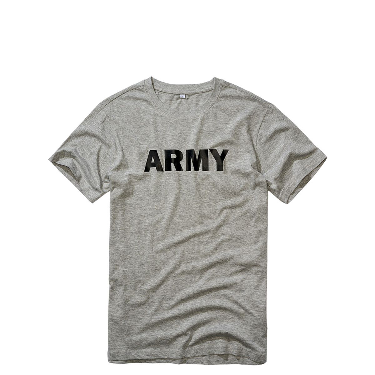 Brandit Kortærmet Army T-Shirt Grå Melange S